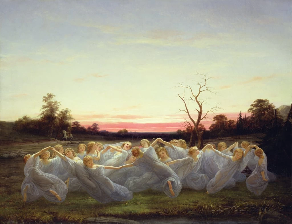 Fate nel prato, 1850 - Nationalmuseum, Stockholm, Sweden